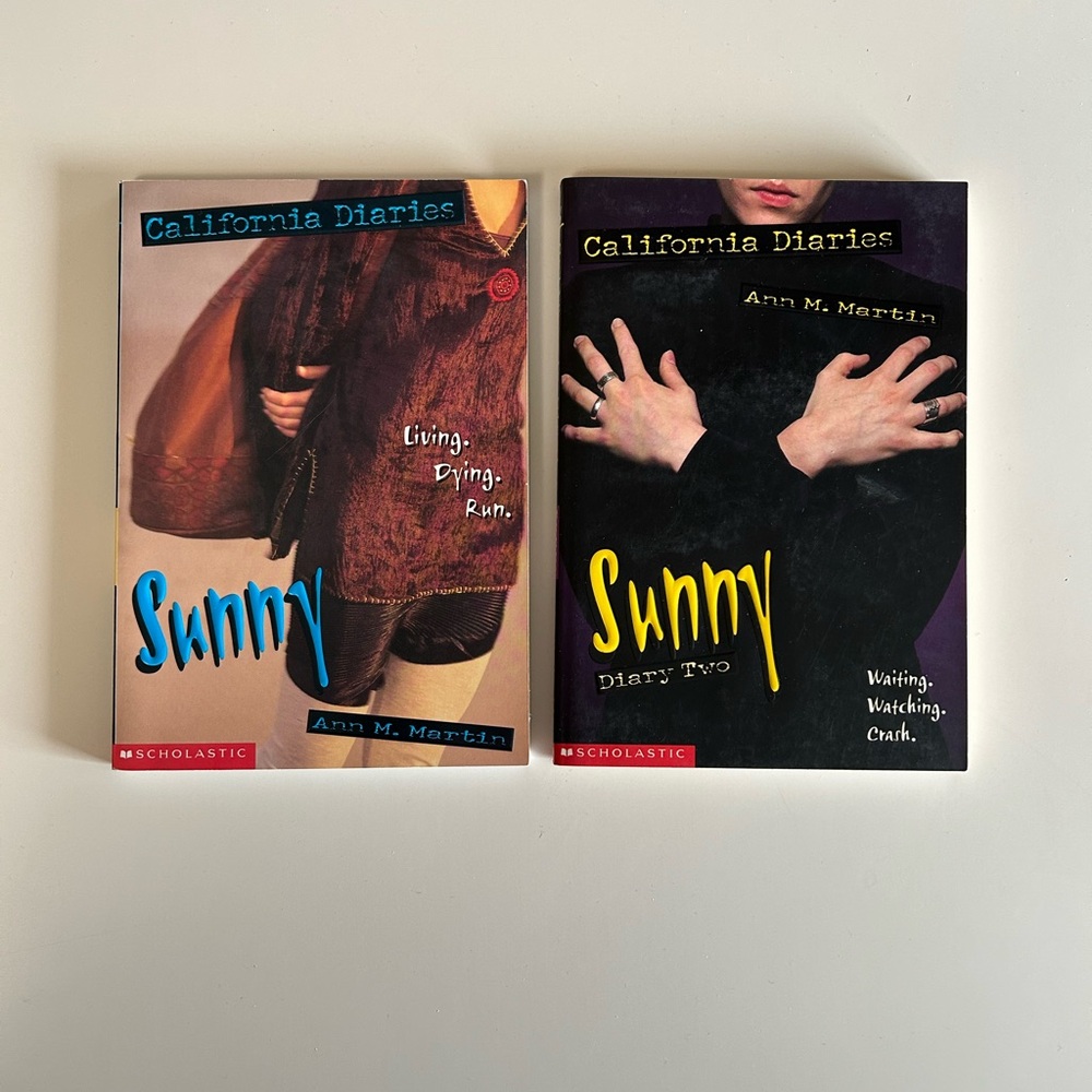 RARE BSC California Diaries by Ann M. Martin Books 2, 6